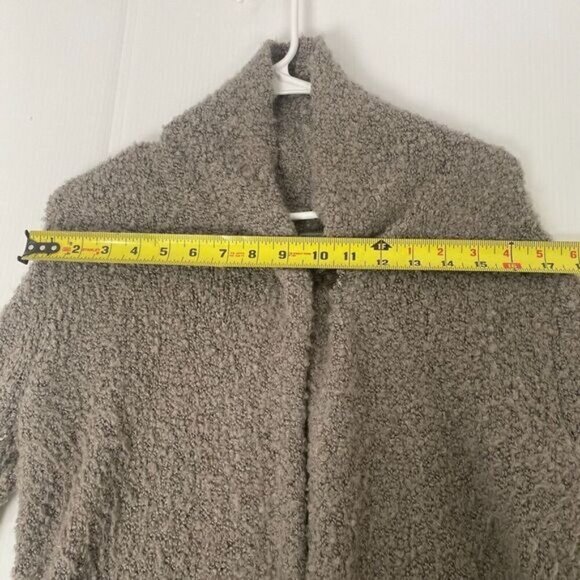 Johnston & Murphy Open-Front Slub Knit Cardigan Women's Size XS Wool Comfort - Picture 14 of 14